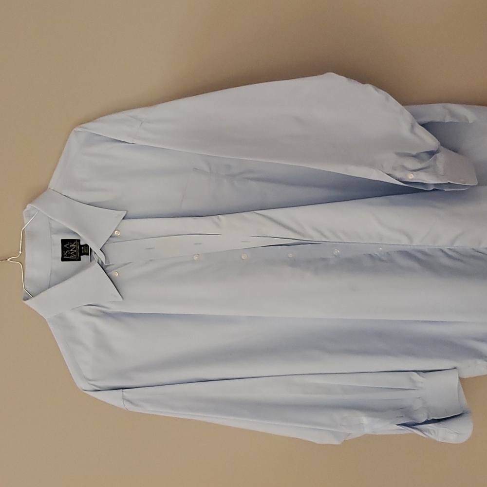 Jos A Bank Traveler Dress Shirt Size 20